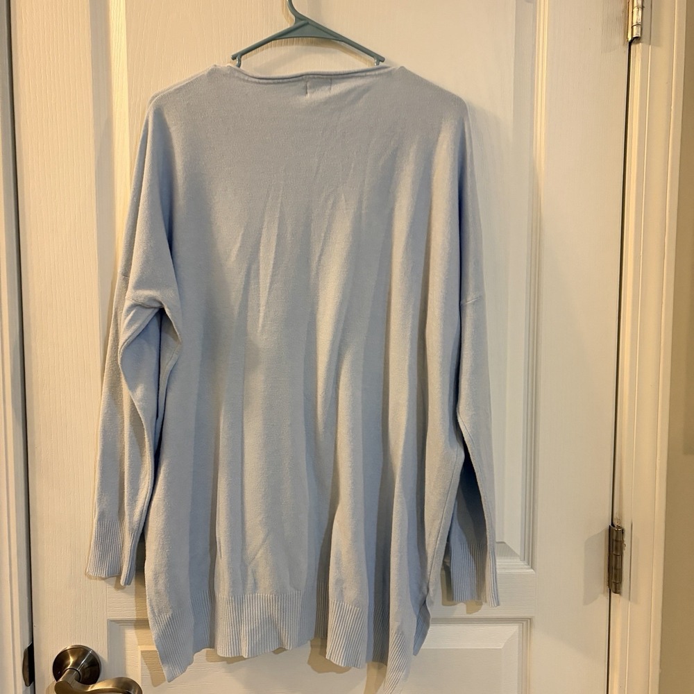 Dreamers by debut sweater Size medium Light Blue - Picture 3 of 5